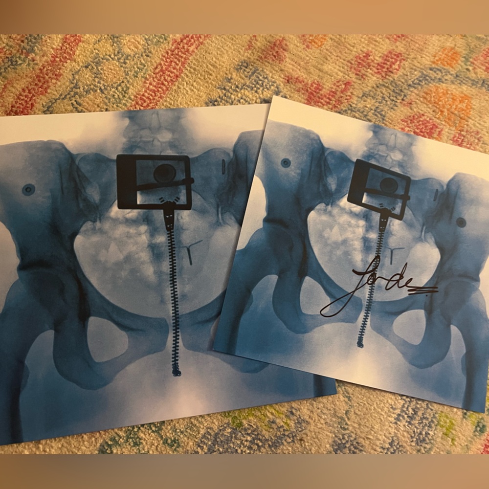 Lorde Virgin Vinyl Record Signed